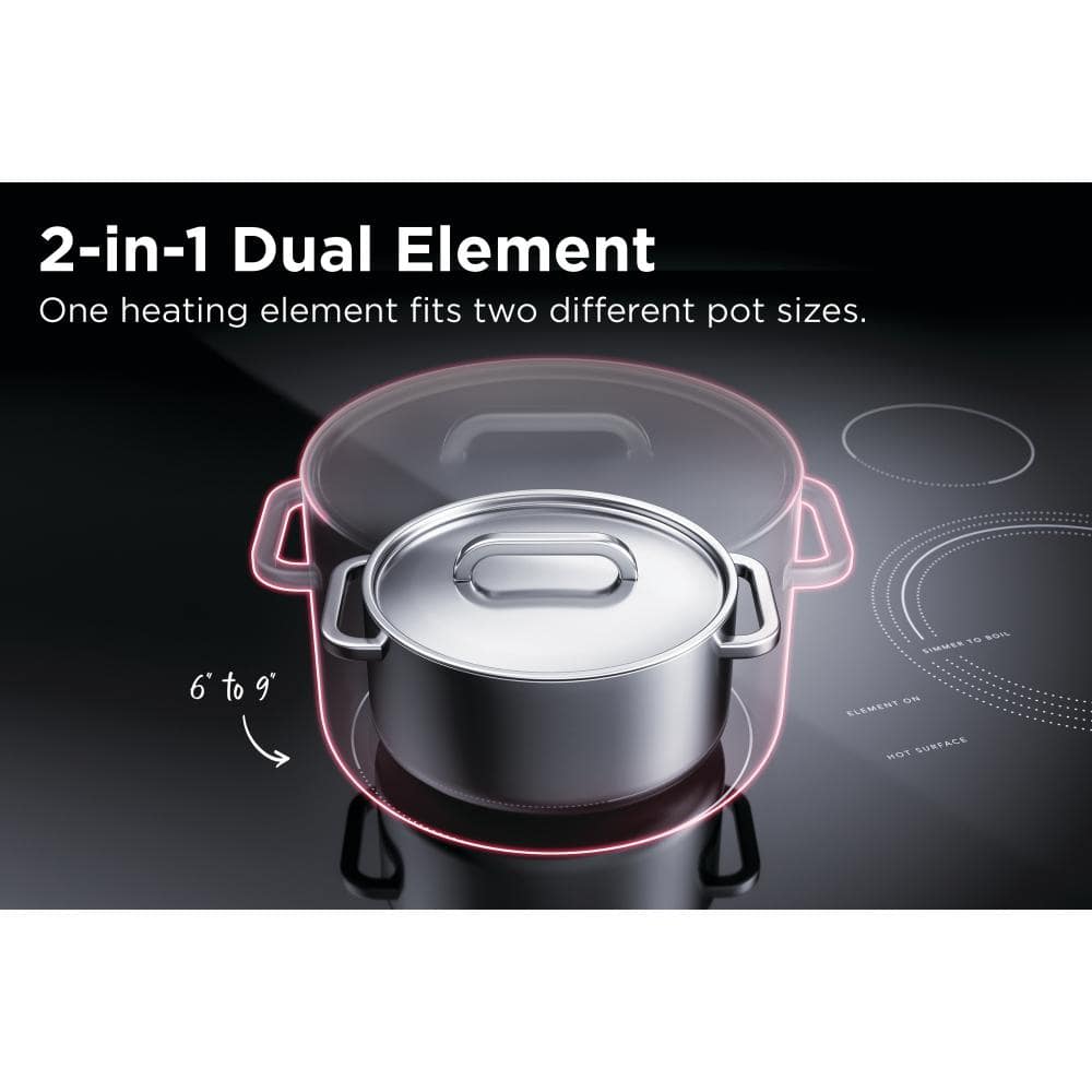 Frigidaire 30 in. 5-Burner Electric Range, Black