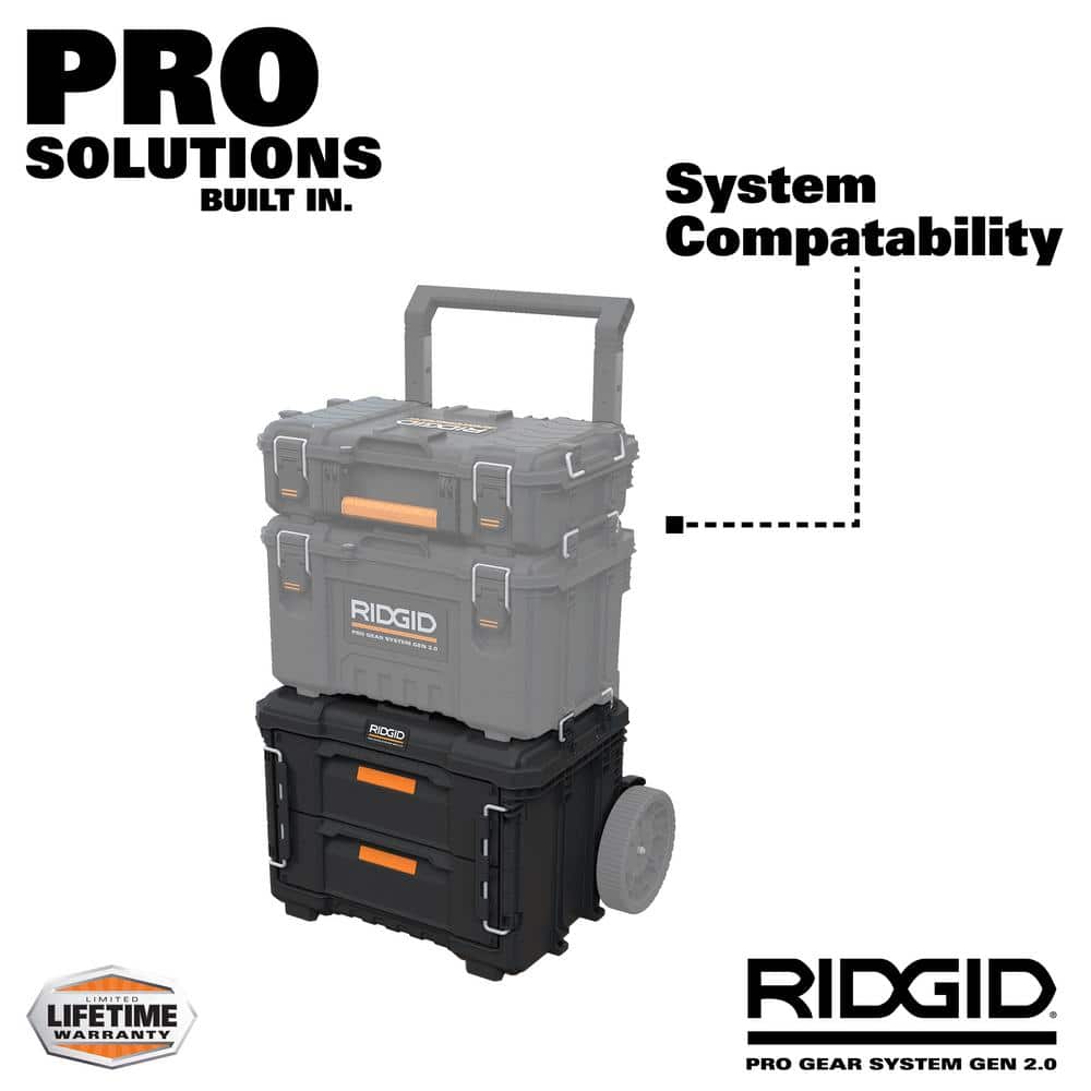 2.0 Pro Gear 22" XL Modular Tool Box Storage