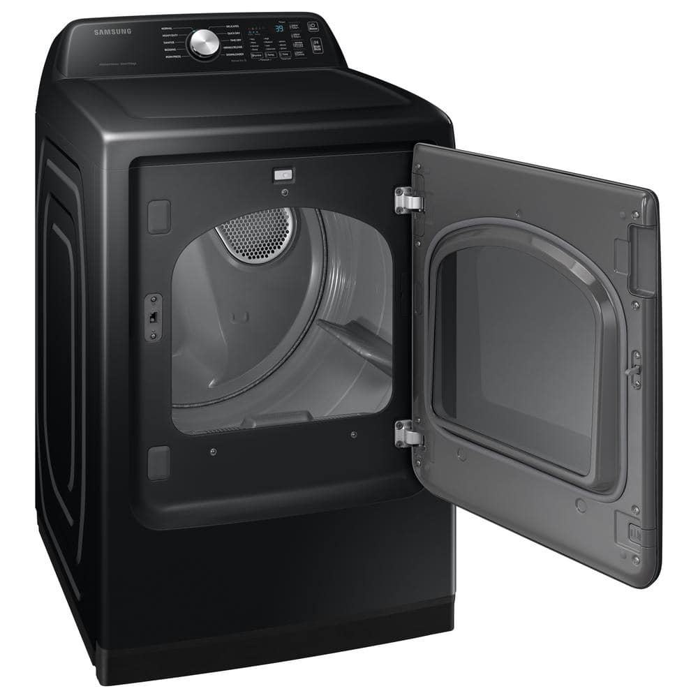 Samsung 7.4 cu. ft Black Smart Electric Dryer