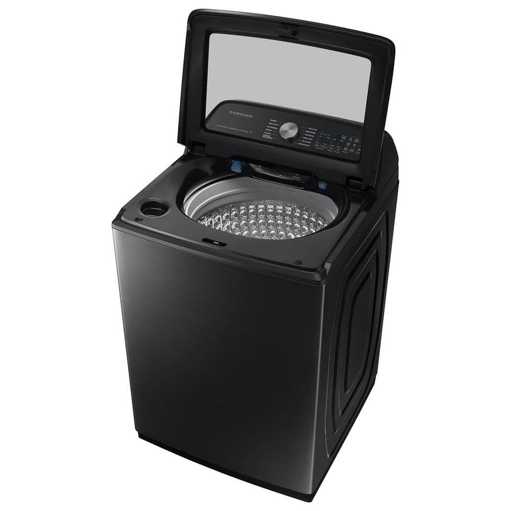 5.2 cu. ft. Smart Top Load Washer - Brushed Black