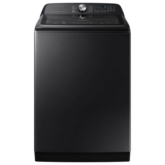 5.2 cu. ft. Smart Top Load Washer - Brushed Black