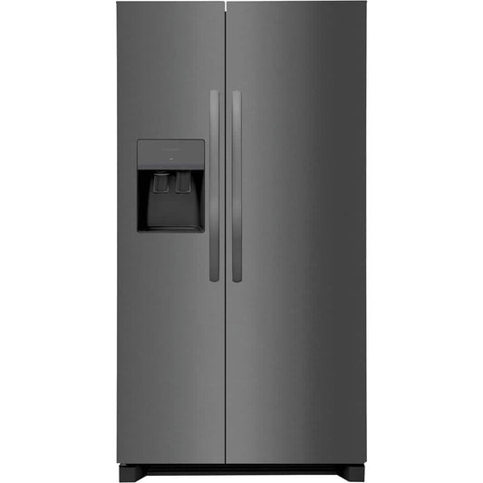 Frigidaire Black Stainless 36" SxS Refrigerator, 25.6 cu ft