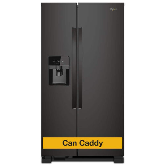 21.4 cu. ft. Side by Side Refrigerator in Black