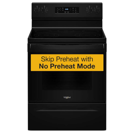 Whirlpool 30 in. Freestanding Electric Range, Black