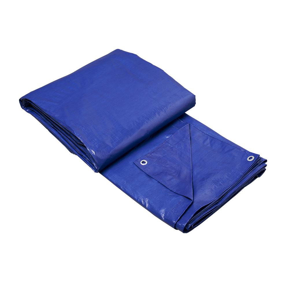 16 ft. x 20 ft. Blue Medium Duty Tarp