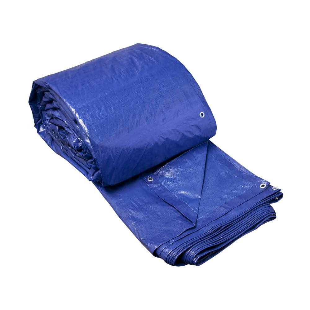 40 ft. X 60 ft. Blue Medium Duty Tarp