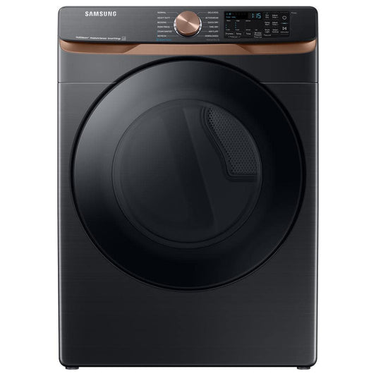 Samsung Smart Electric Dryer, Brushed Black