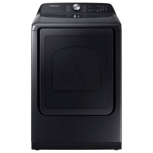7.4 cu. ft. Smart Vented Electric Dryer, Black