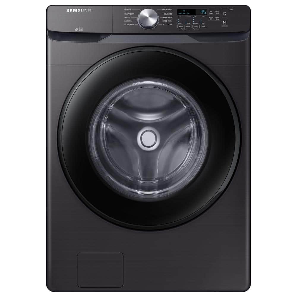 Samsung 4.5 cu. ft. Front Load Washer, Brushed Black