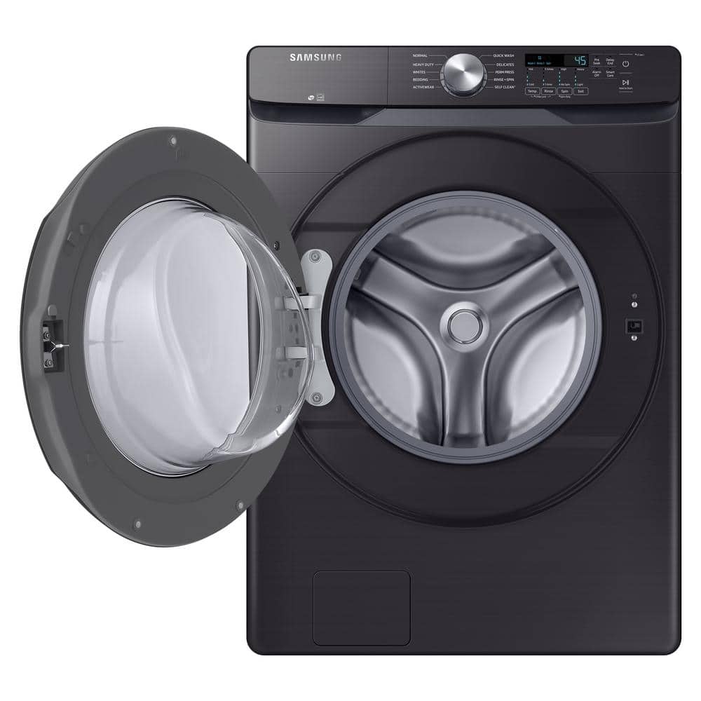 Samsung 4.5 cu ft. Front Load Washer, Brushed Black
