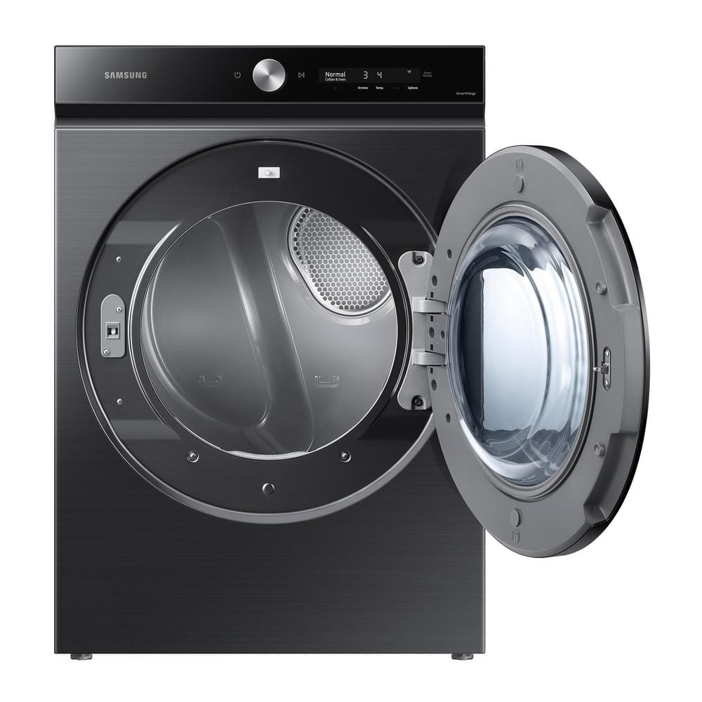 Samsung Bespoke 7.6 cu ft Gas Dryer in Brushed Black