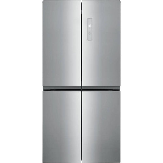 17.4 cu. ft. 4-Door Refrigerator in Brushed Steel