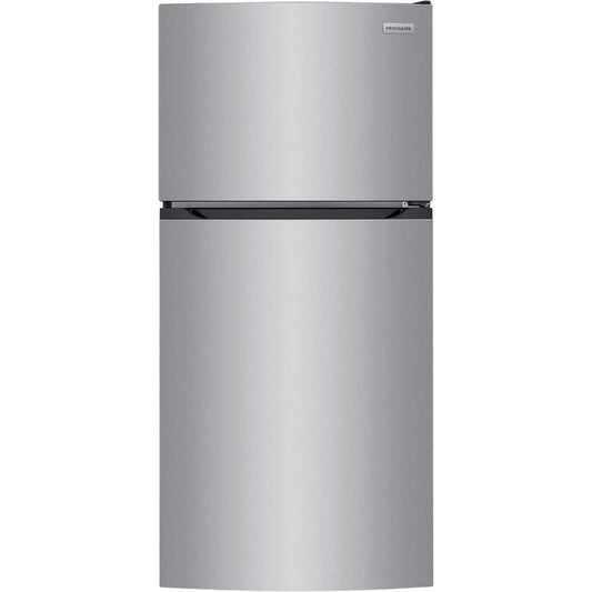 Frigidaire 13.9 cu. ft. Top Freezer Fridge, steel