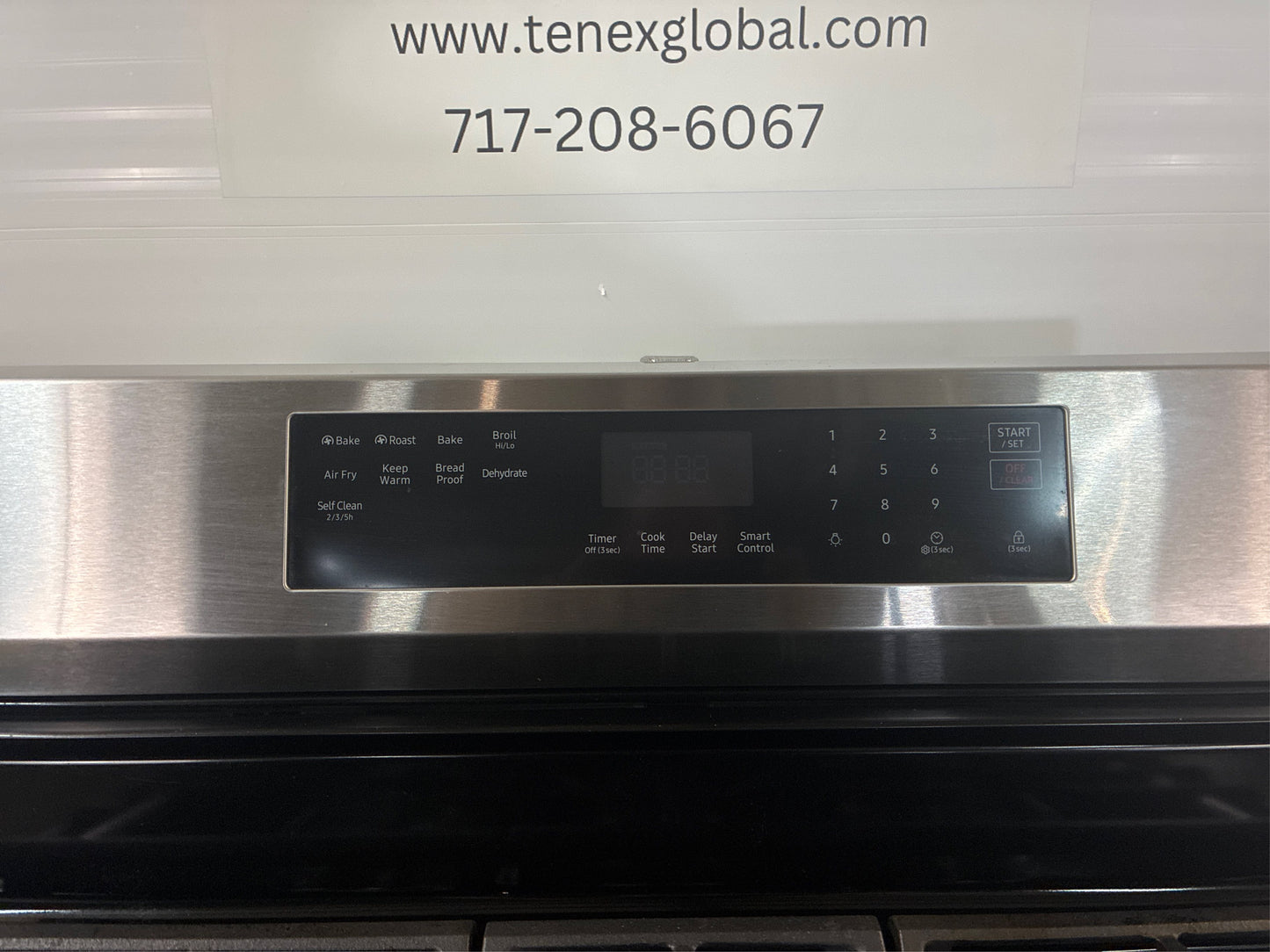 Samsung 30" Gas Range, 6.0-cu ft, Air Fry