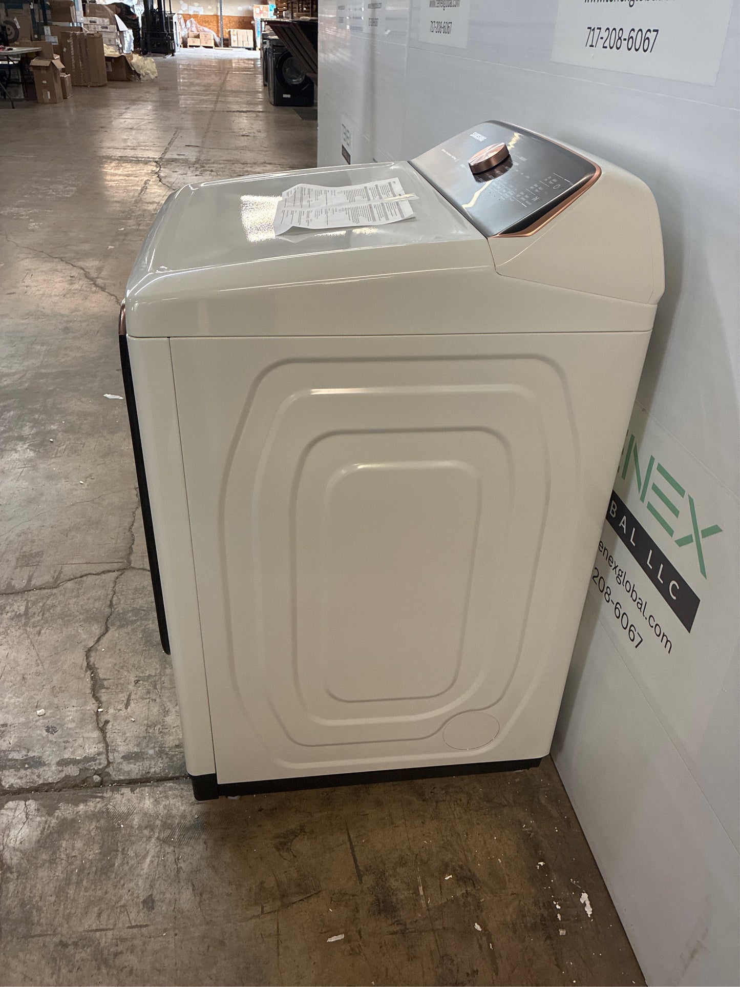 7.4 cu. ft. Electric Dryer, Ivory