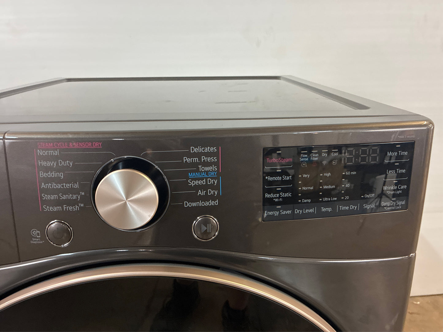 LG True Steam 7.4-cu ft Vented Electric Dryer