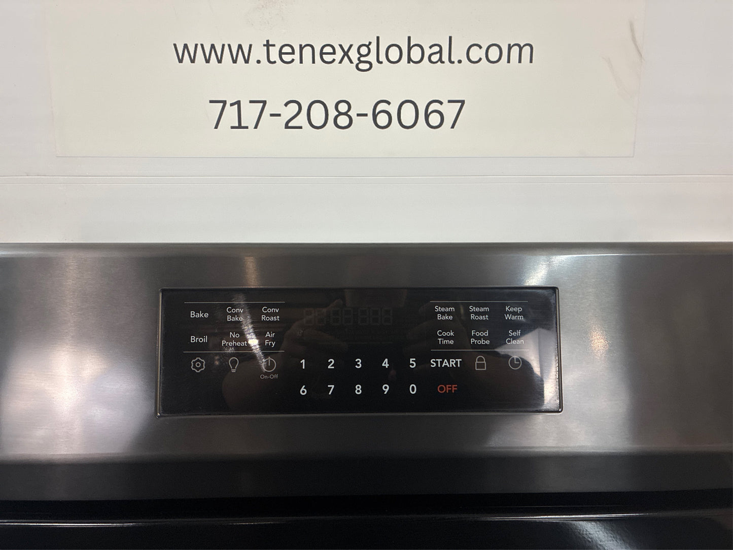 Frigidaire Gallery 30" Freestanding Electric Range, Black SS