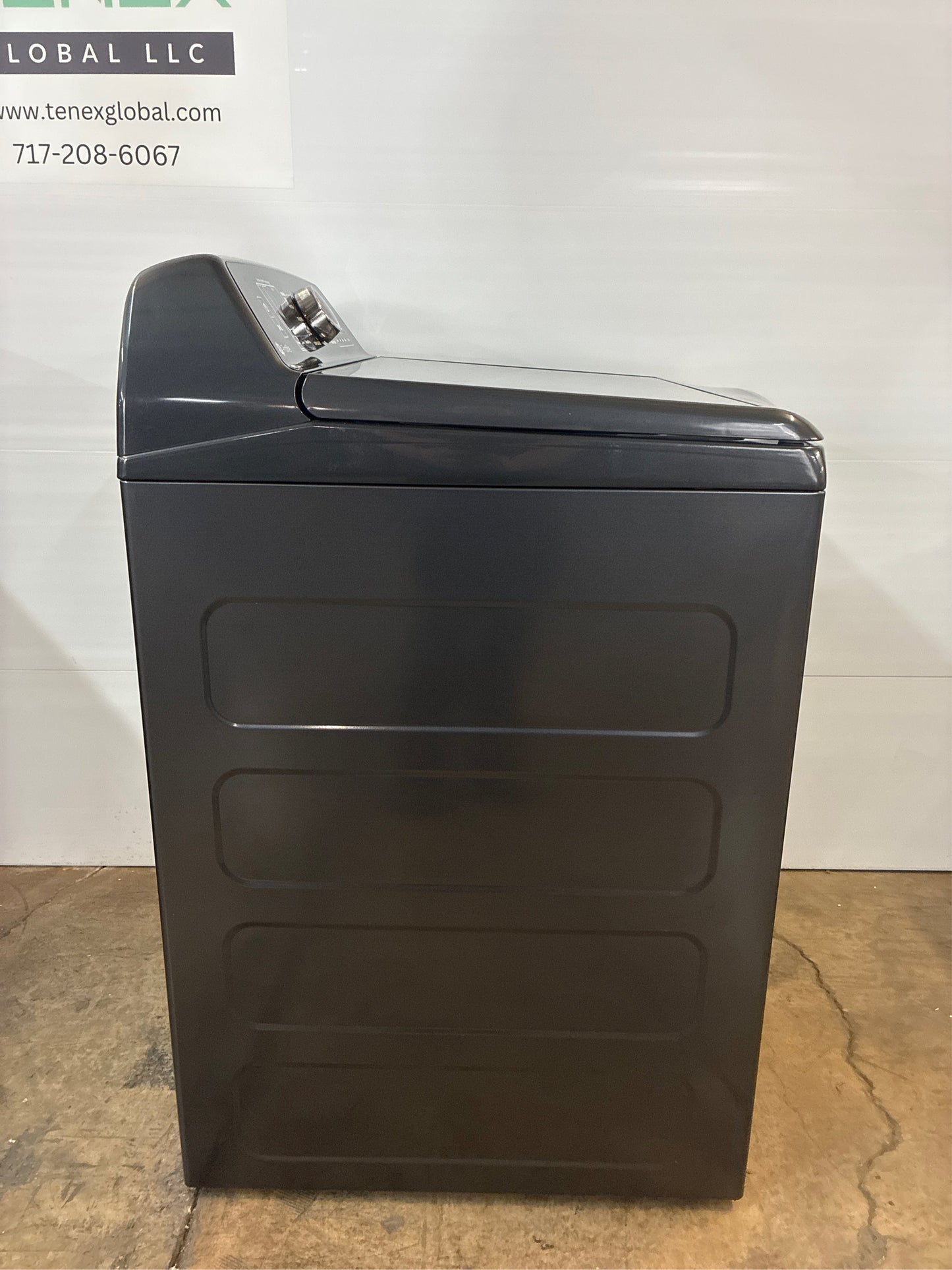 GE Profile 5.4-cu ft Smart Washer Gray