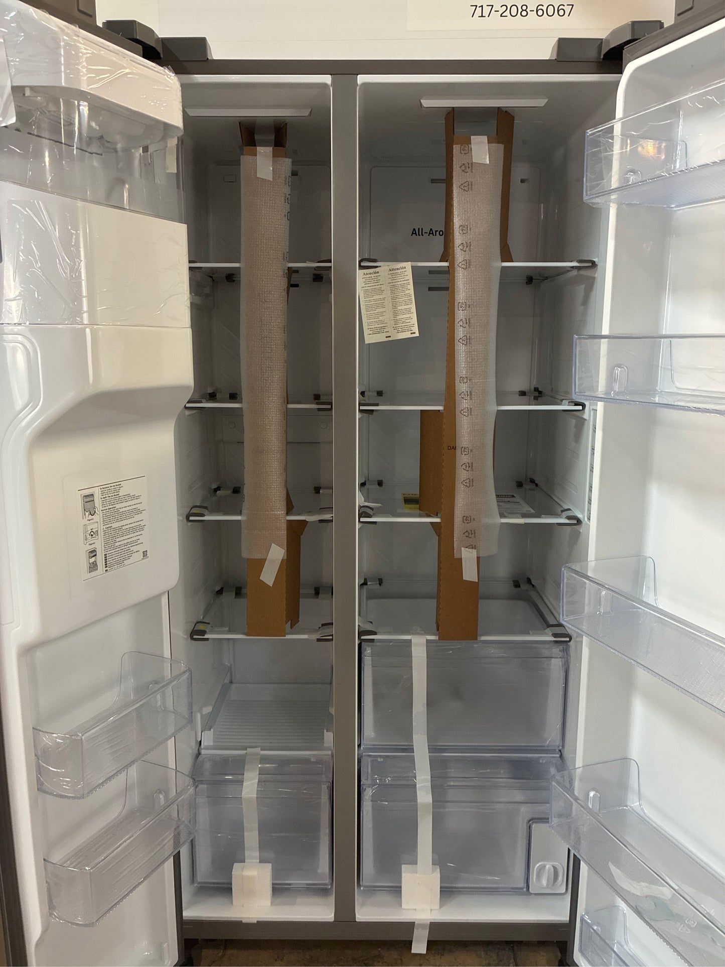 Samsung 36 in. 22 cu. ft. Smart Side by Side Refrigerator