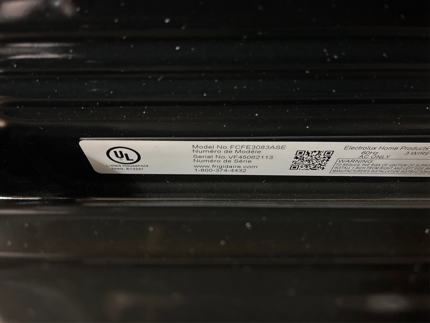 Frigidaire 30-in 5.3-cu ft Electric Range