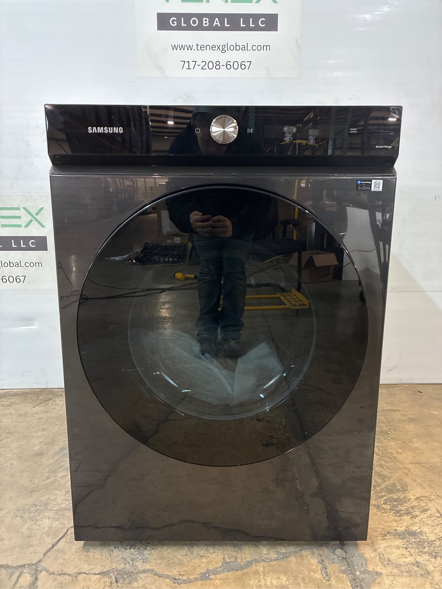 Samsung Bespoke 7.6 cu. ft. Vented Electric Dryer Black