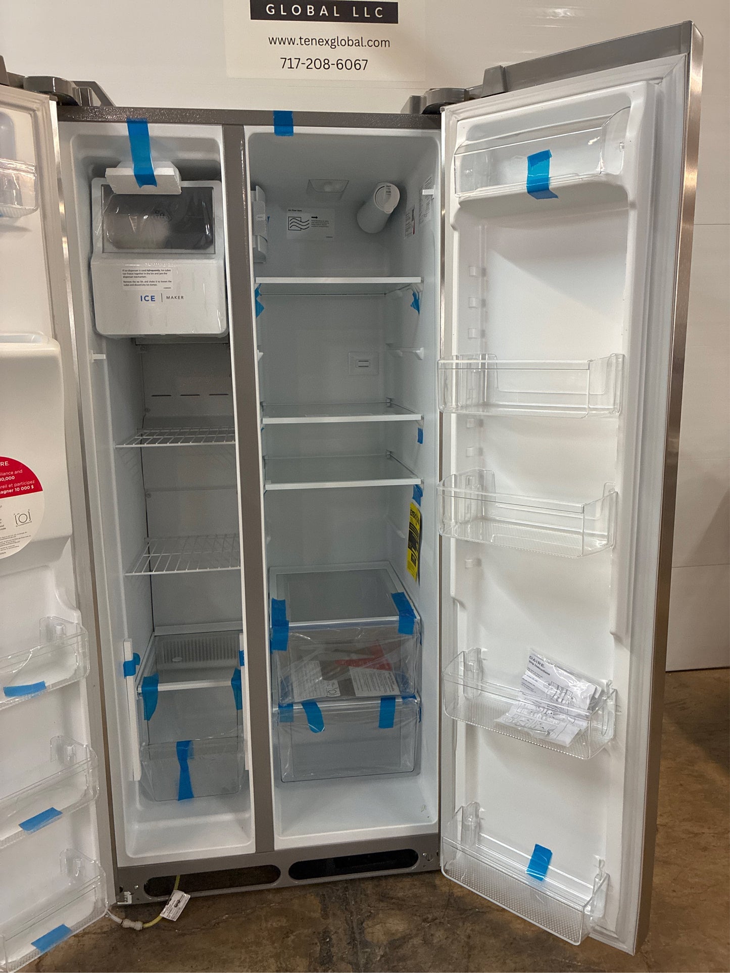 Frigidaire 22.3-cu ft Side-by-Side Fridge