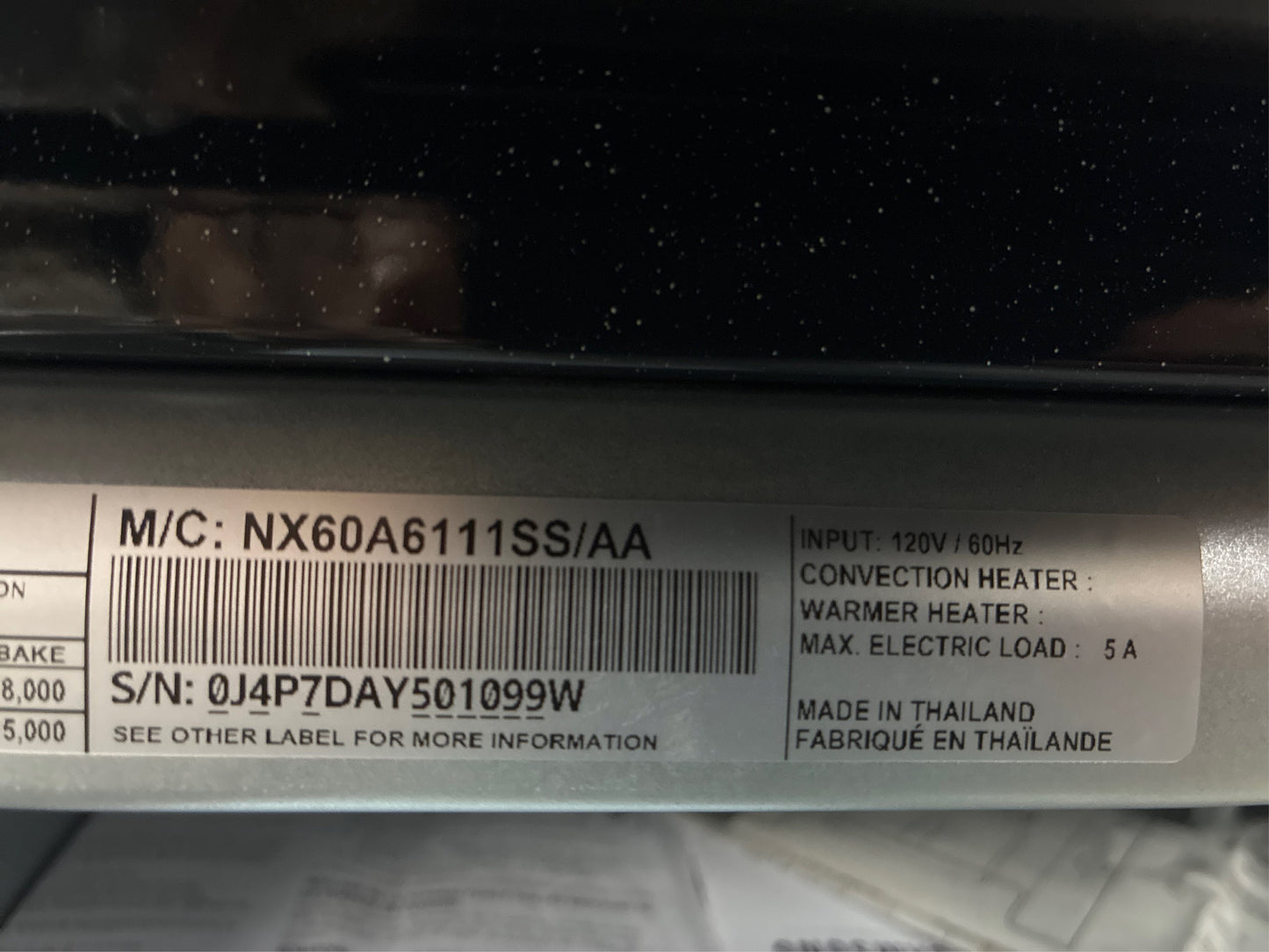 Samsung 6.0 cu. ft. Gas Range with Griddle