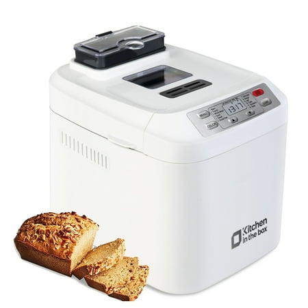 Kitchen in the box 2lb Bread Machine, White