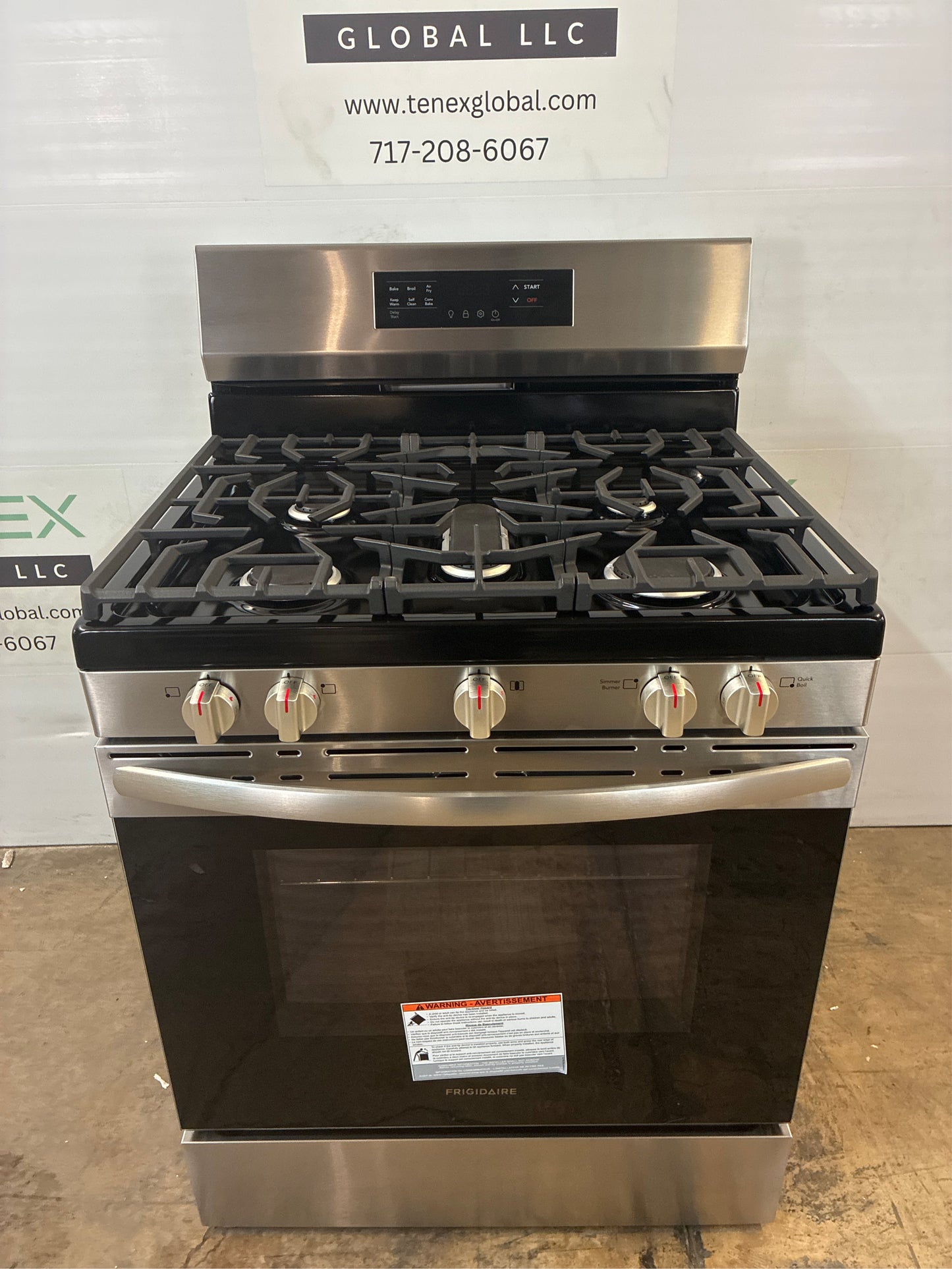 Frigidaire 30in Gas Range with Air Fry