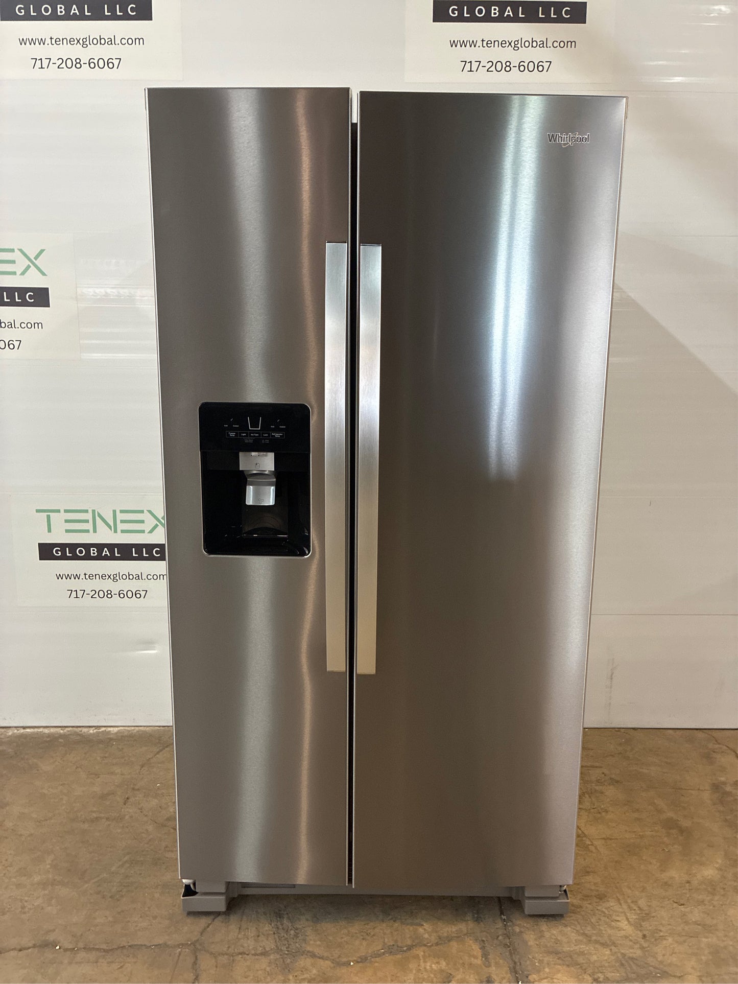 Whirlpool 24.5-cu ft Side-by-Side Fridge