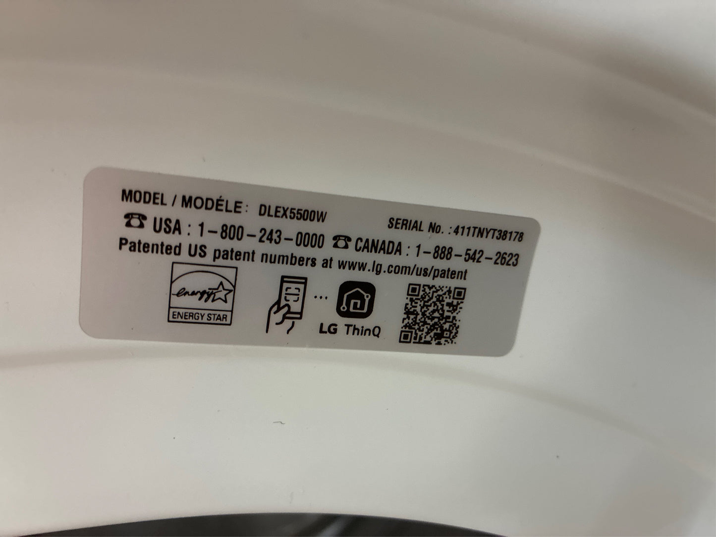 7.4 cu. ft. Vented Stackable Electric Dryer