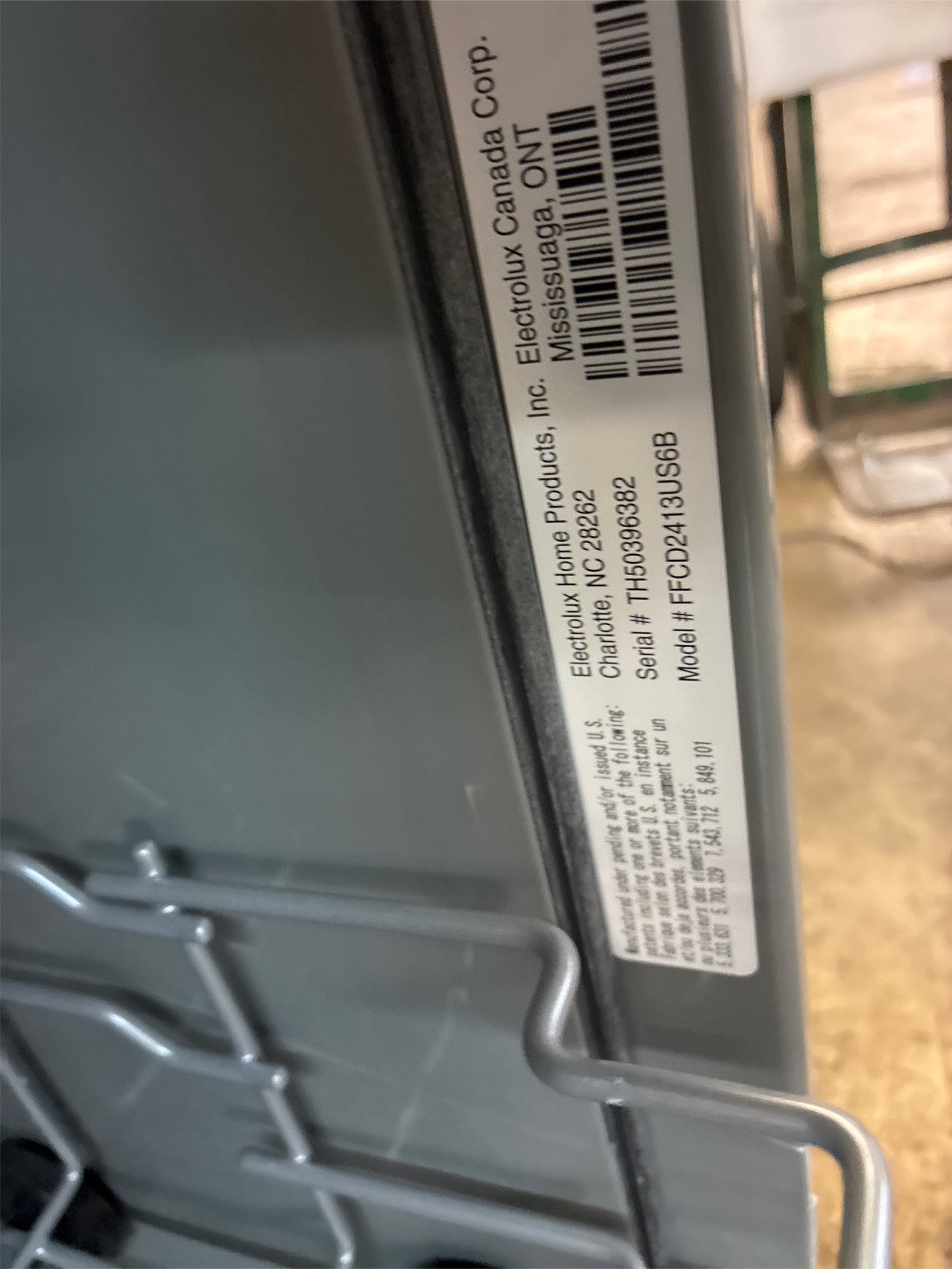 Frigidaire 24 In. Front Control Tall Tub Dishwasher