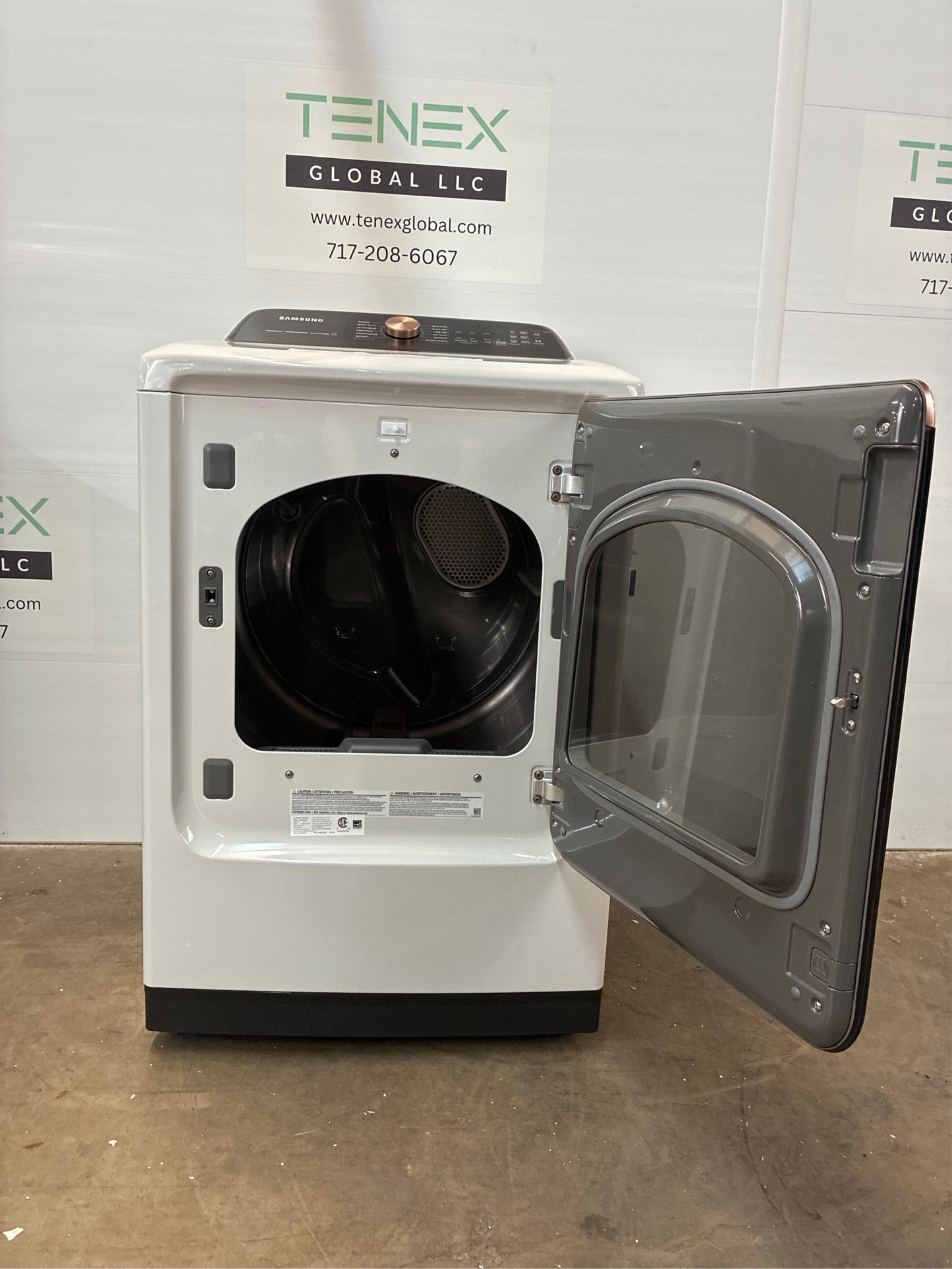 7.4 cu. ft. Smart Electric Dryer in Ivory