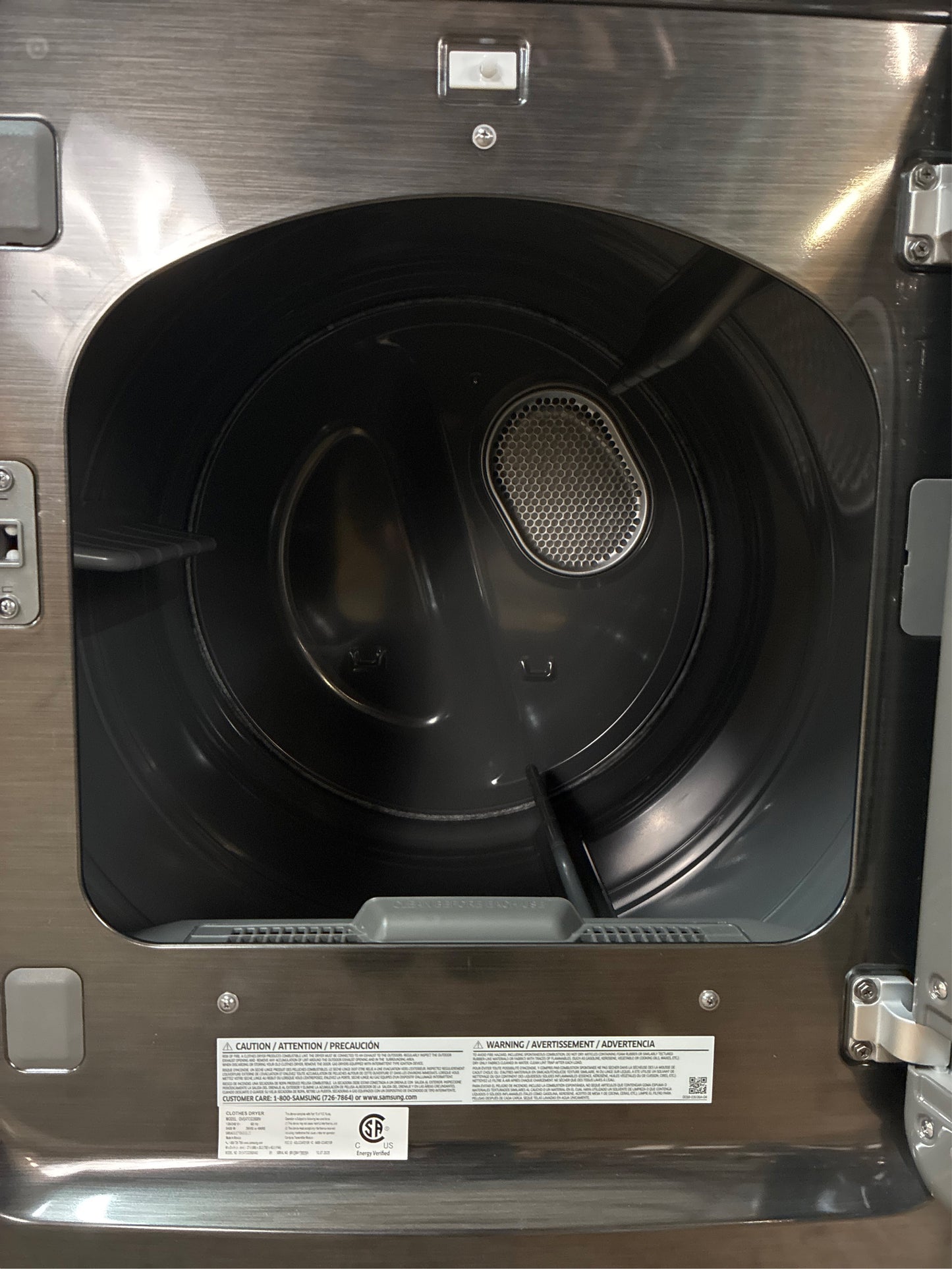 Samsung 7.4 cu ft Smart Electric Dryer Black