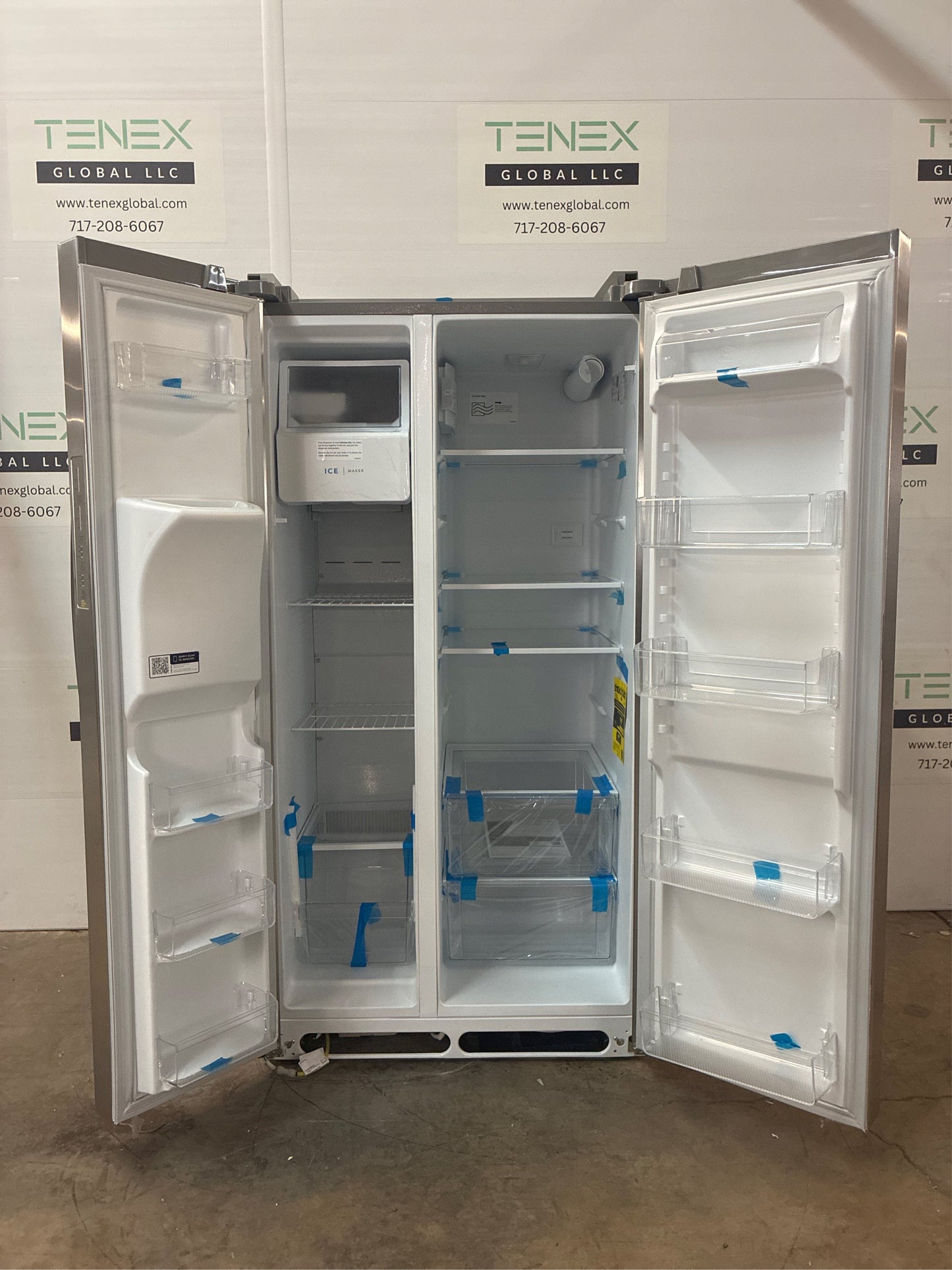 Frigidaire 36 in. Side-by-Side., 25.6 cu ft, SS Refrigerator