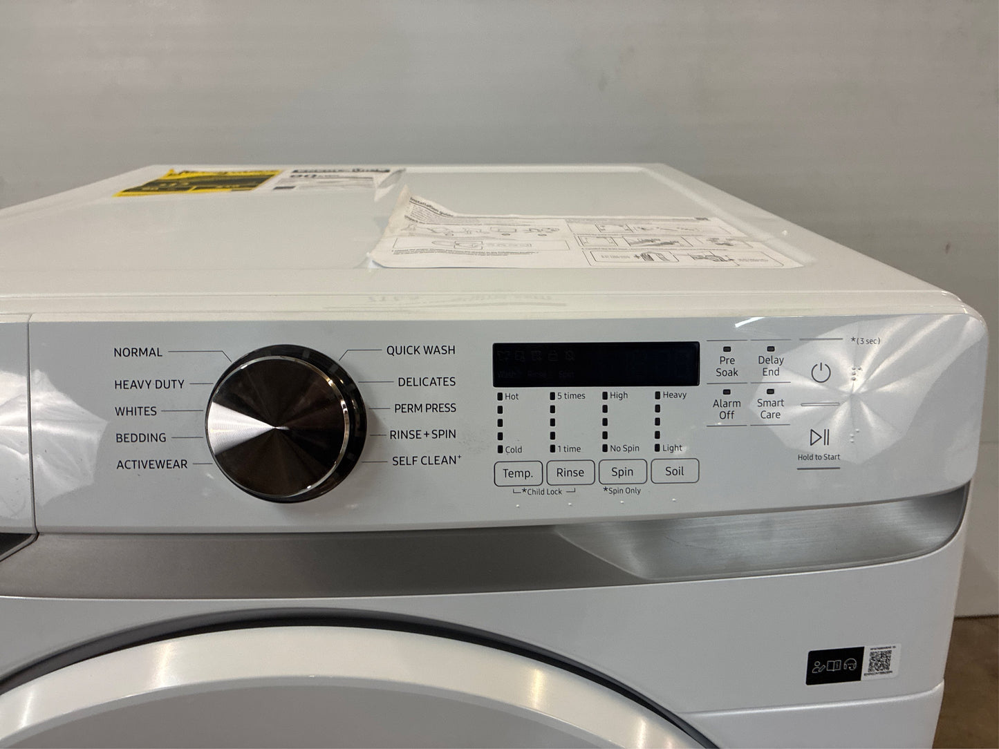 Samsung 4.5 cu. ft. Front-Load Washer White