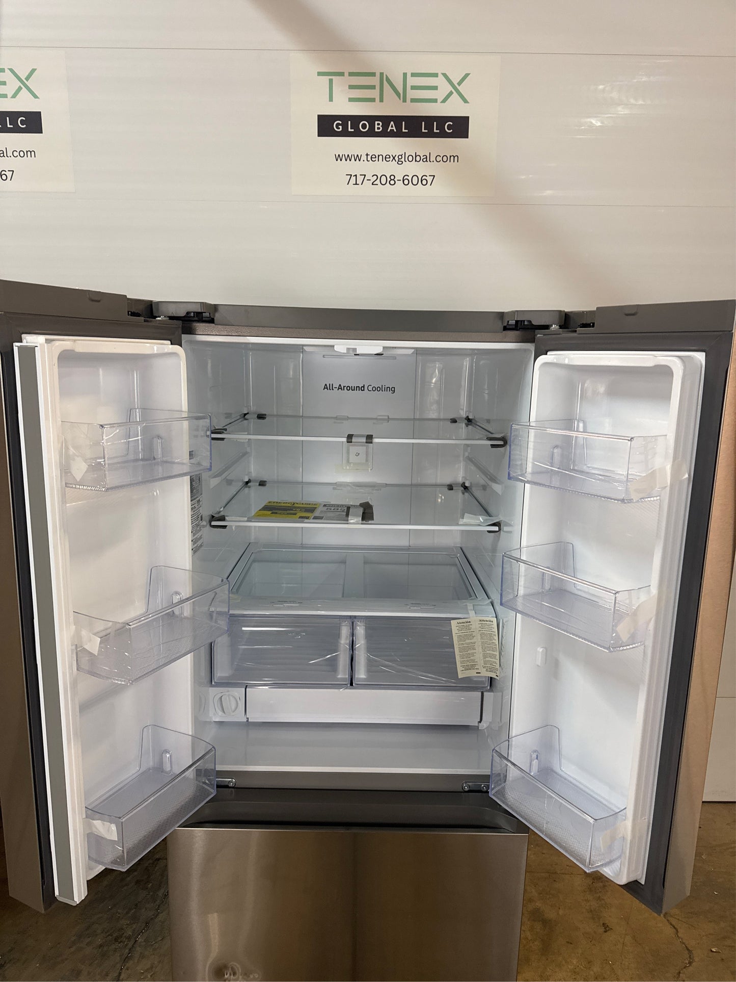 22 cu. ft. 3-Door Samsung French Door Smart Refrigerator