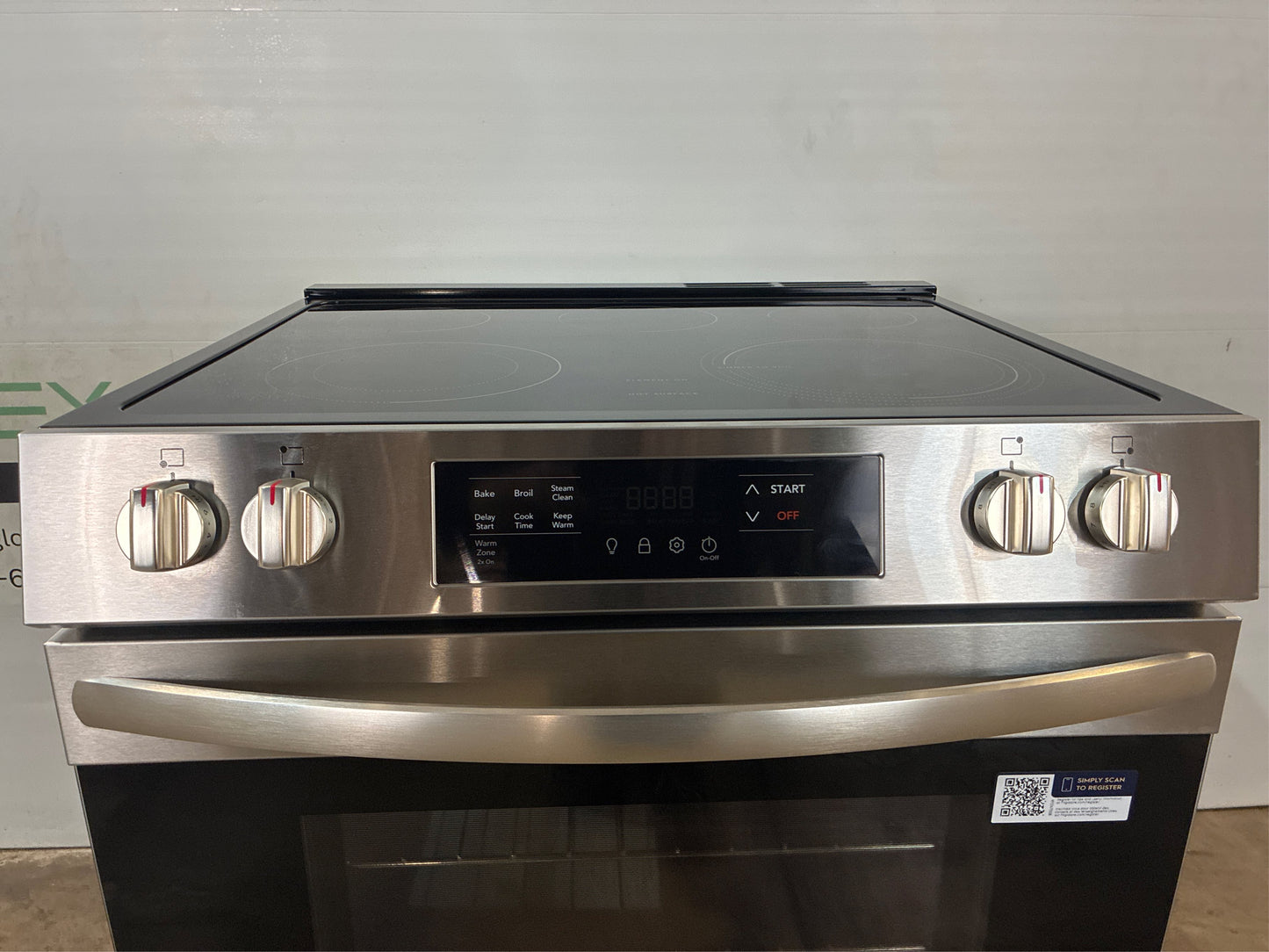 Frigidaire 30-in Glass Top 5 Burners Electric Range