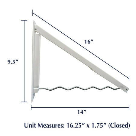 Wave Rack Retractable Hanger - Space Saver