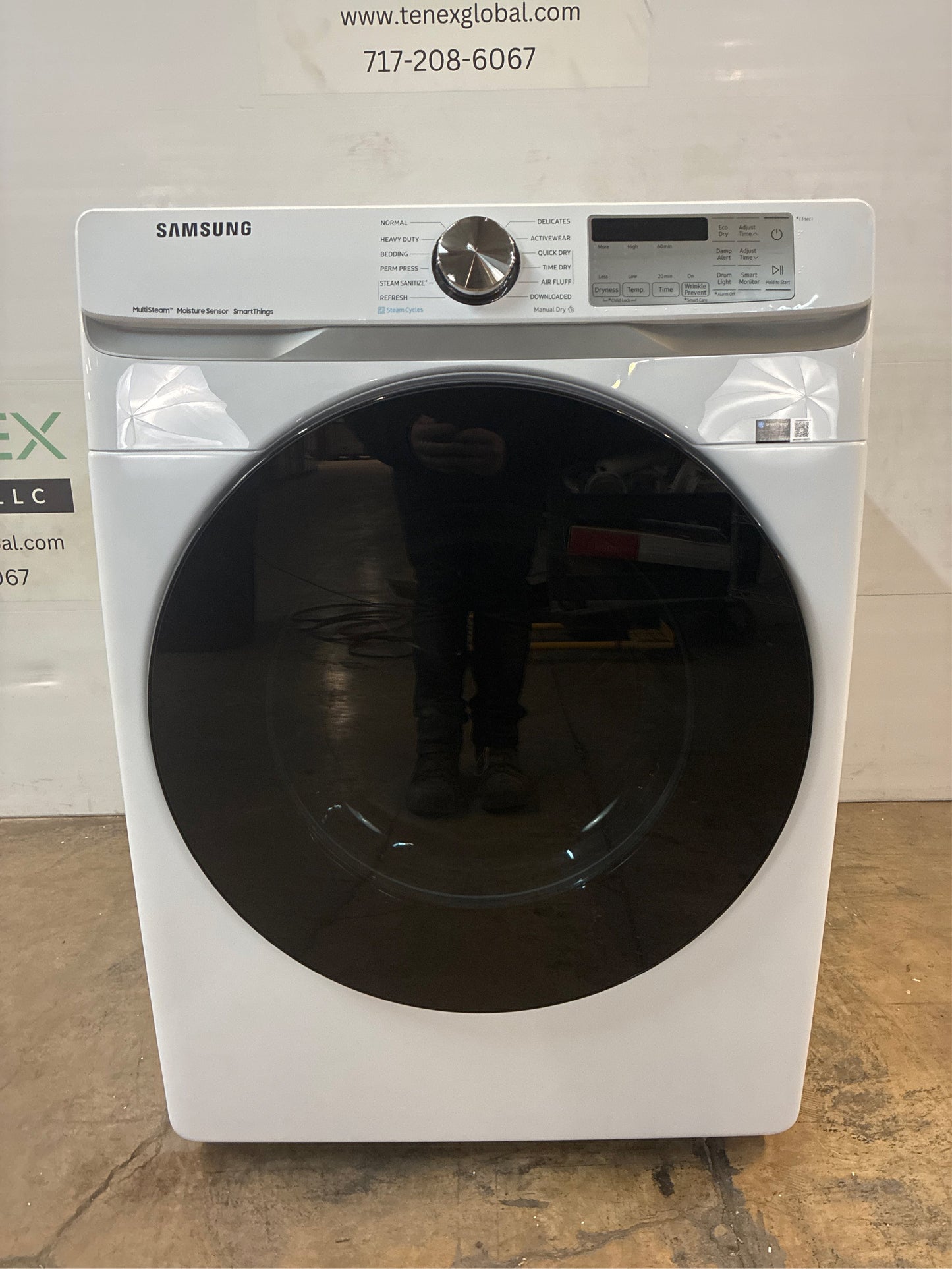 Samsung 7.5 cu. ft. Smart Gas Dryer with Steam