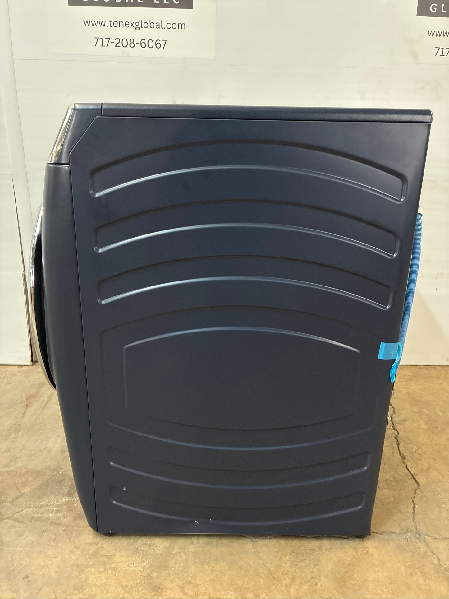 GE Profile 5.3 cu. ft. Smart Front Load Washer, Blue