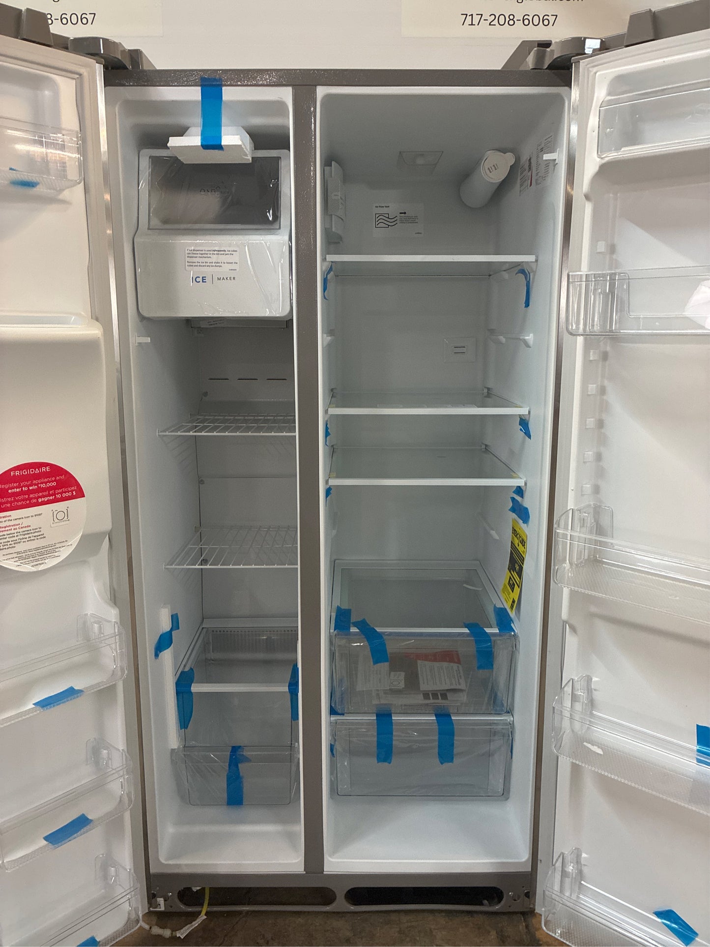 Frigidaire 36 in. 25.6 cu. ft. Side by Side Refrigerator