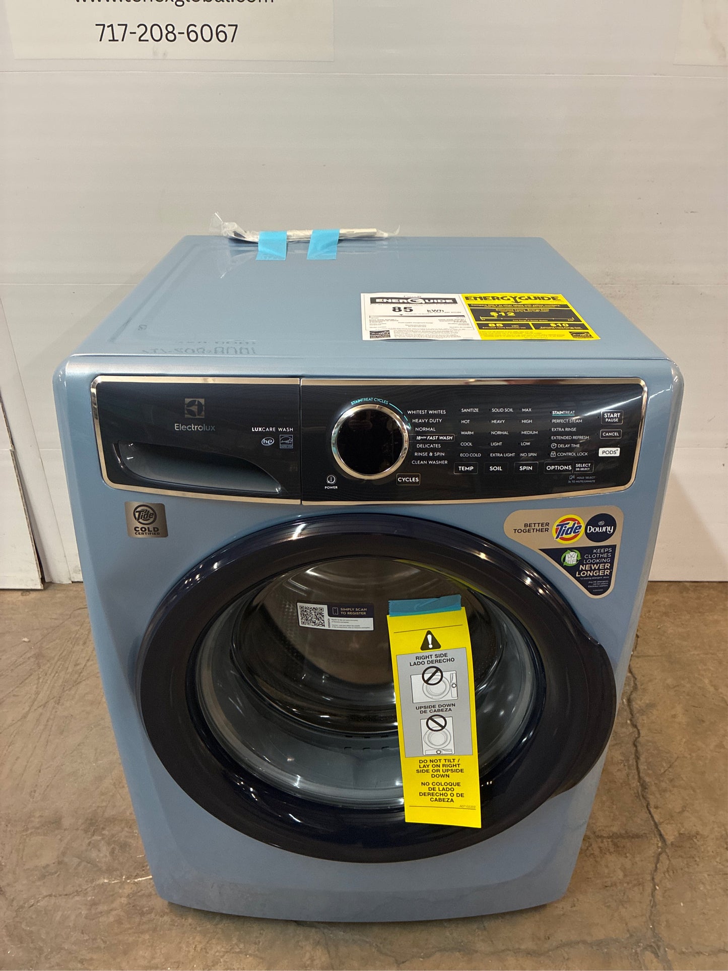 Electrolux 27 in. Front Load Washer, 4.5 cu.ft.