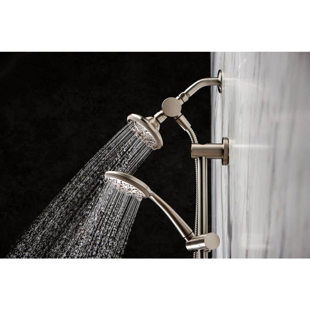 4.5 in. Dual Shower Heads, Chrome, 1.8 GPM
