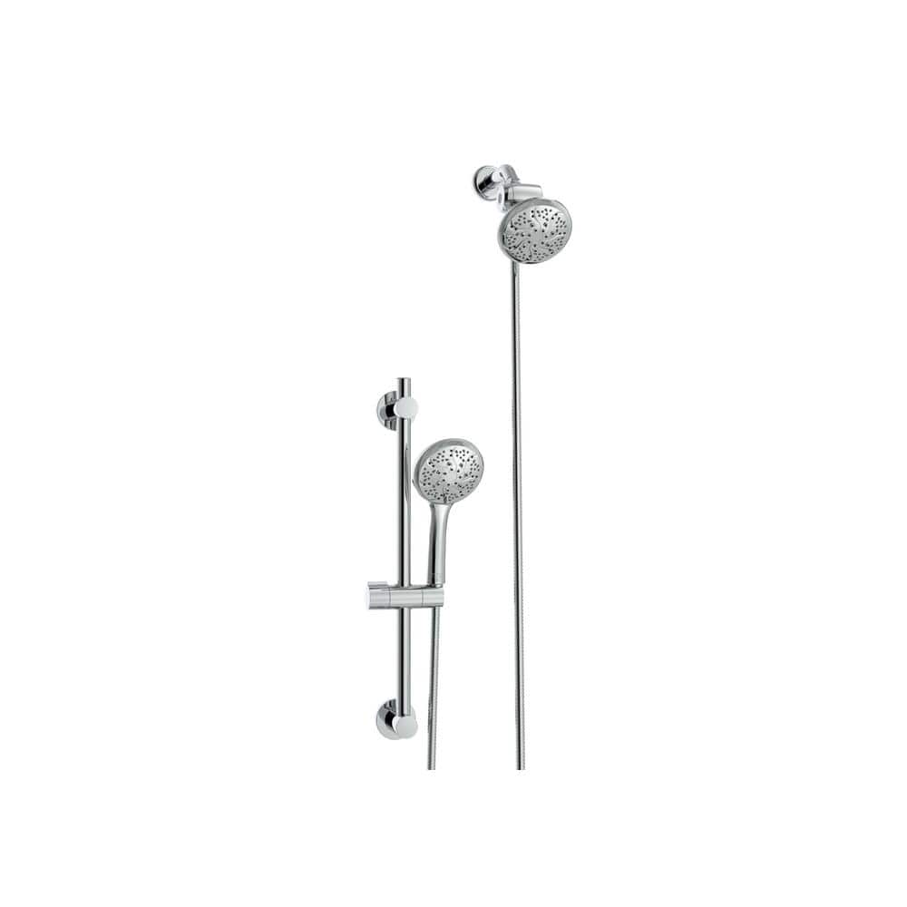 4.5 in. Dual Shower Heads, Chrome, 1.8 GPM