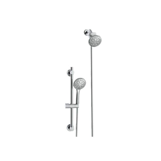 4.5 in. Dual Shower Heads, Chrome, 1.8 GPM