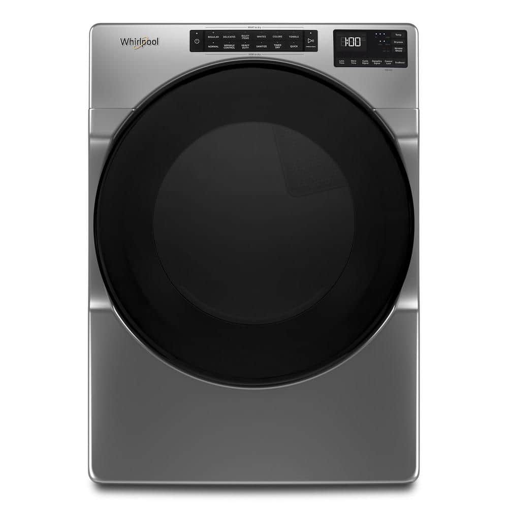 Whirlpool 7.4 cu. ft. Vented Gas Dryer in Chrome Shadow
