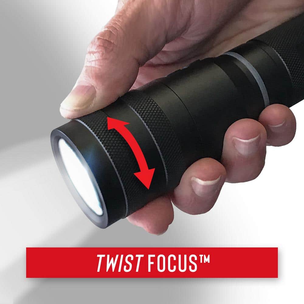 G450 1400 Lumen LED Flashlight, Twist Focus