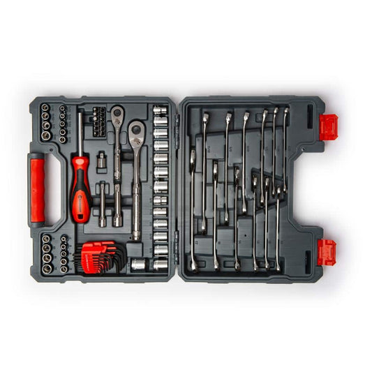 1/4 & 3/8 in. Drive 6 & 12-Point Tool Set (70-Pc)