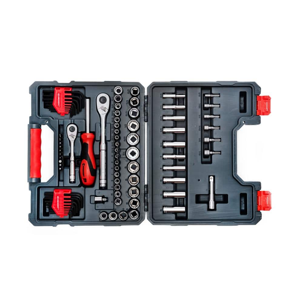 84-Piece Mechanics Tool Set with Case